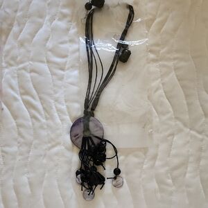 Elegant Black and Purple Hair Accessory